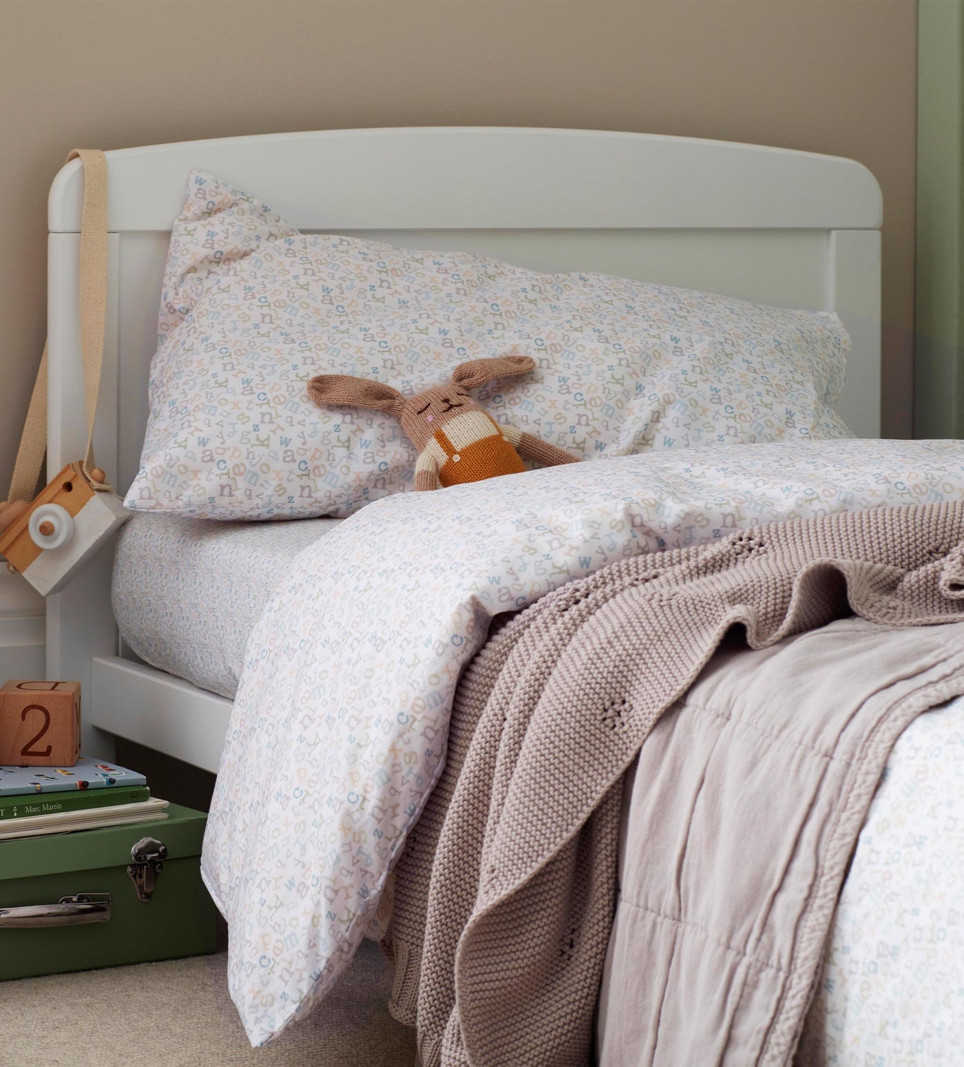 Organic cot bed duvet sale