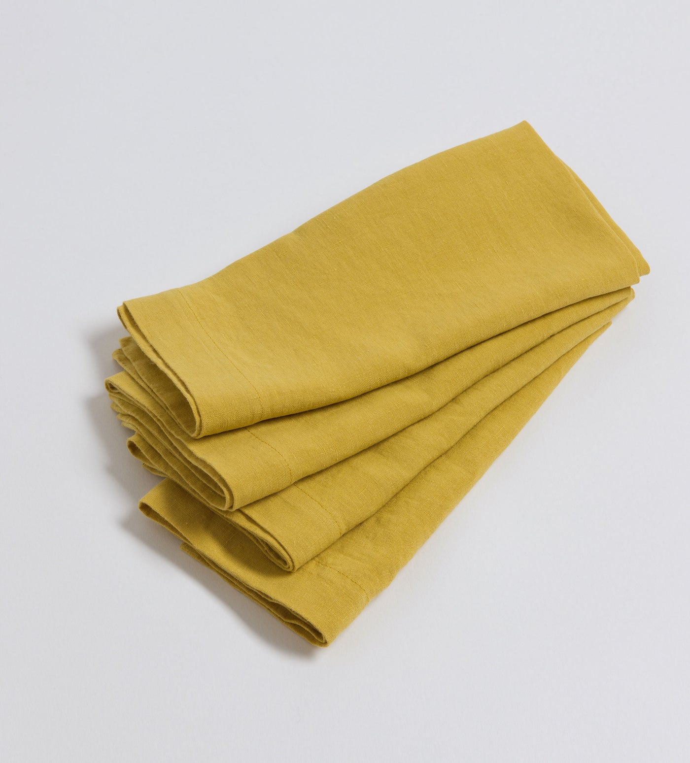 Chartreuse 100% Linen Napkins