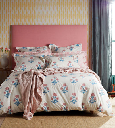 Molly Mahon Poppy 100% Cotton Duvet Cover