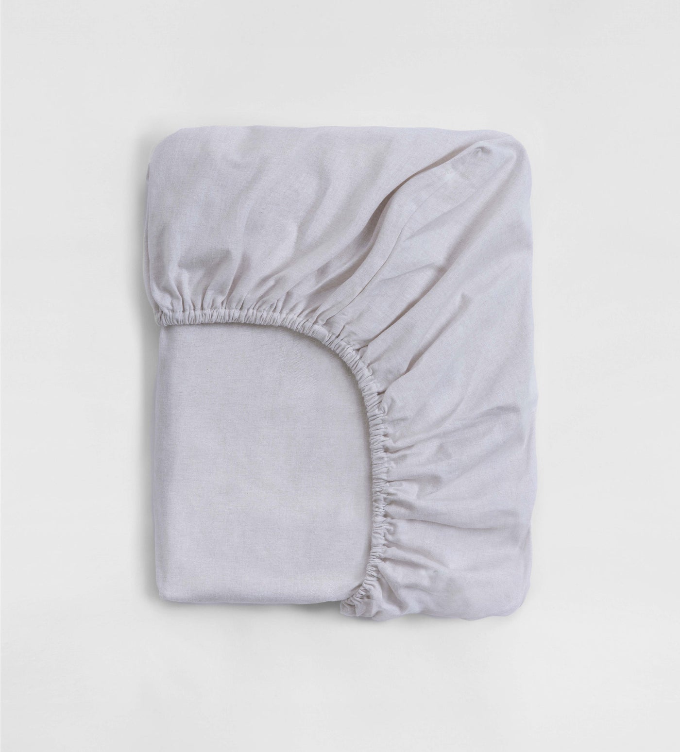 Natural Brushed Cotton Fitted Sheet