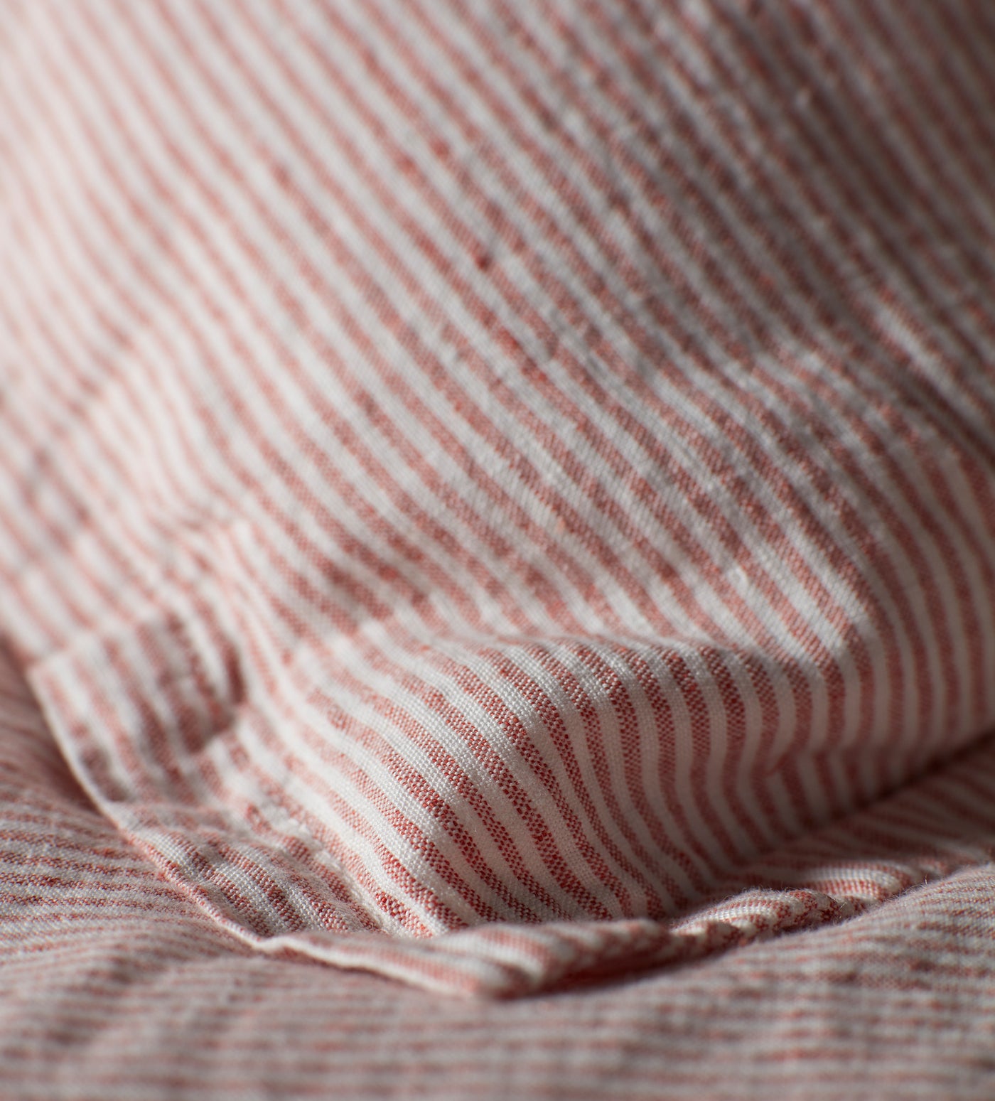 Spice Sid Stripe 100% Linen Fitted Sheet