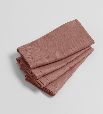 Spice Twill Cotton Linen Napkins - Pack of 4