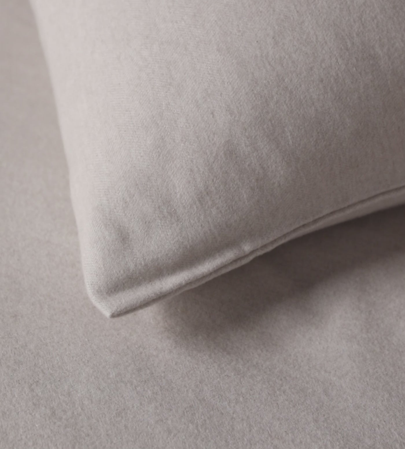 Natural Henry Brushed 100% Cotton Bed Linen